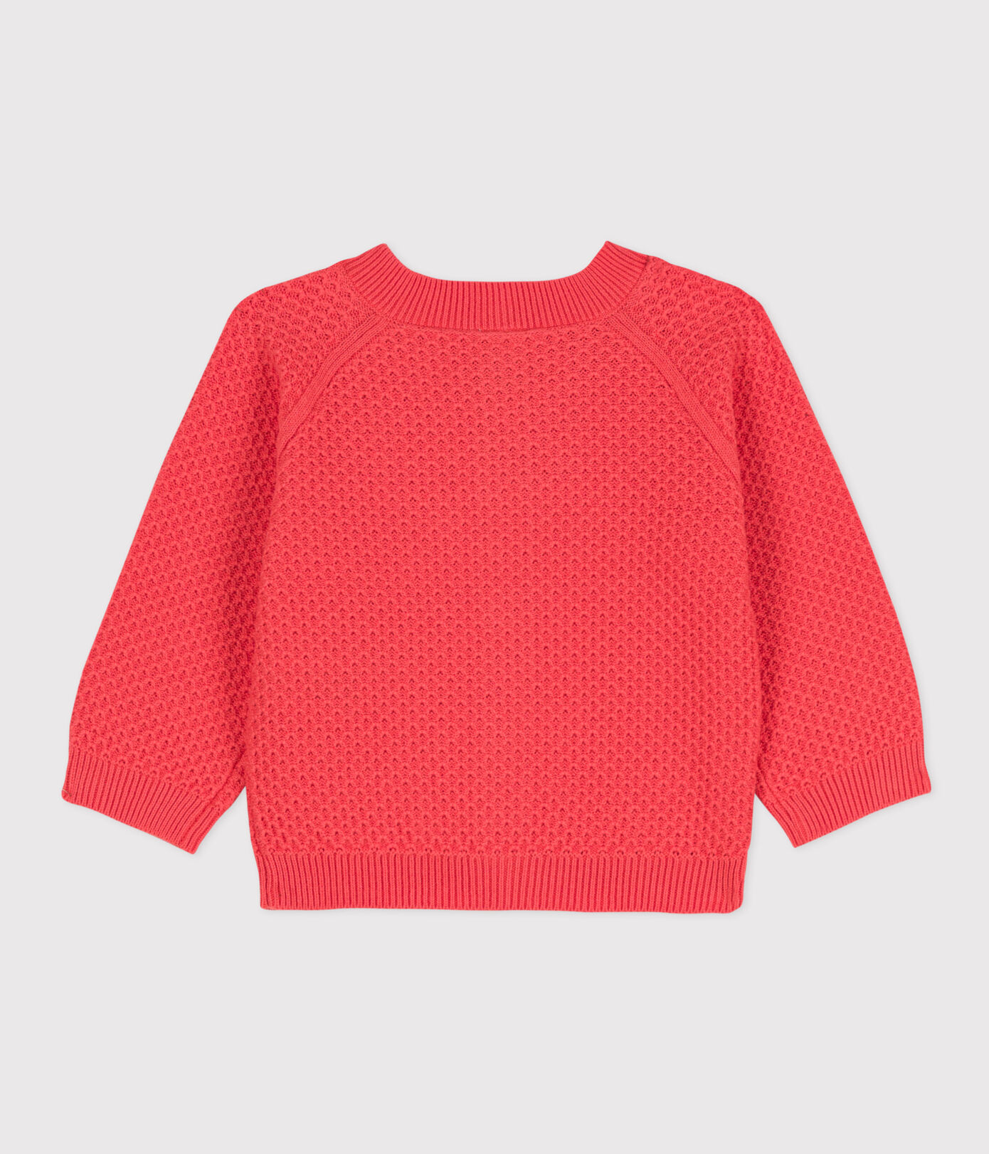 Cardigan bébé en tricot de coton