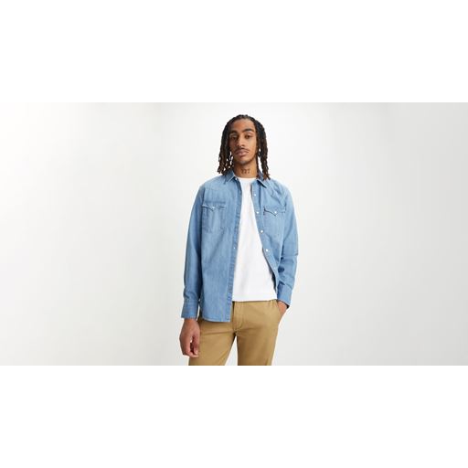 Levi's Barstow Western Skjorte, Esta Noche, M