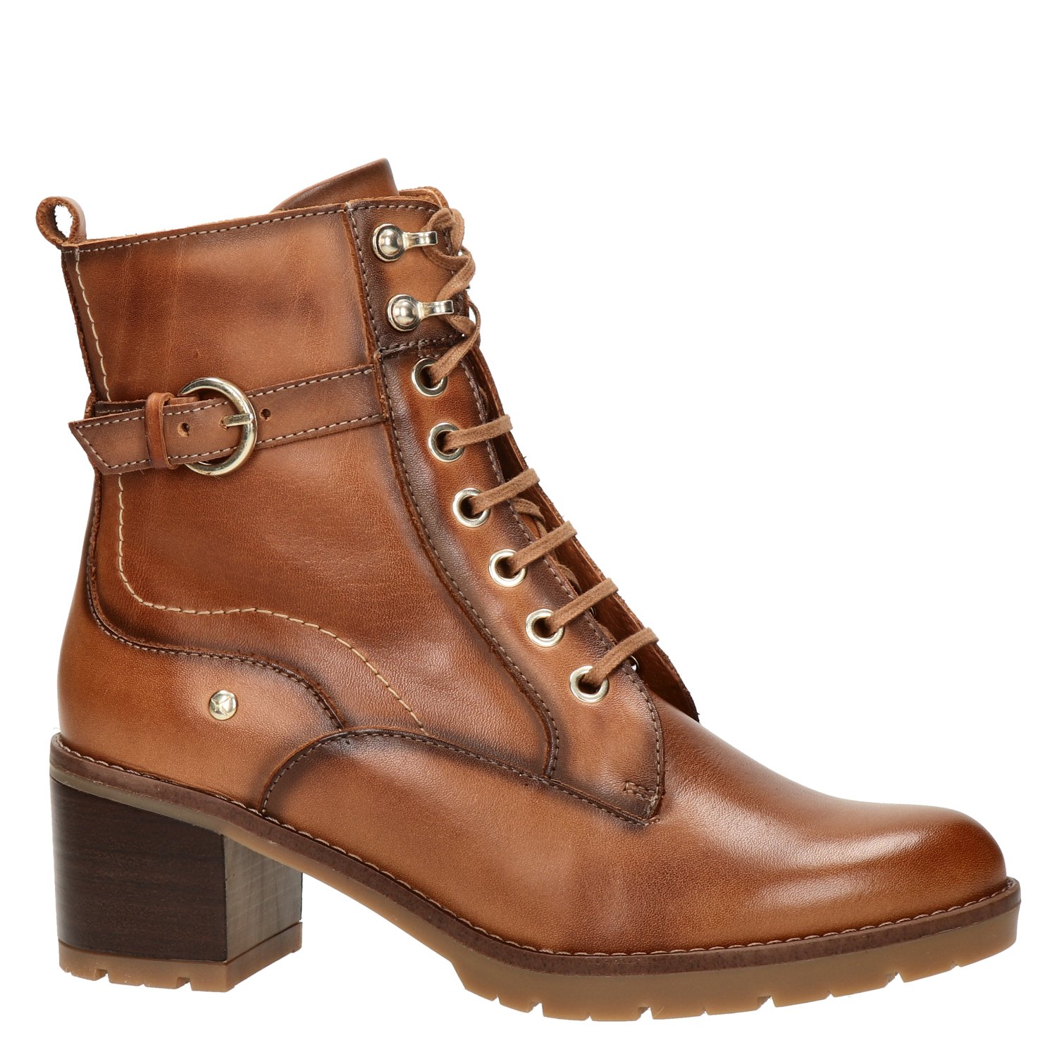Llanes dames veterboot Pikolinos Cognac