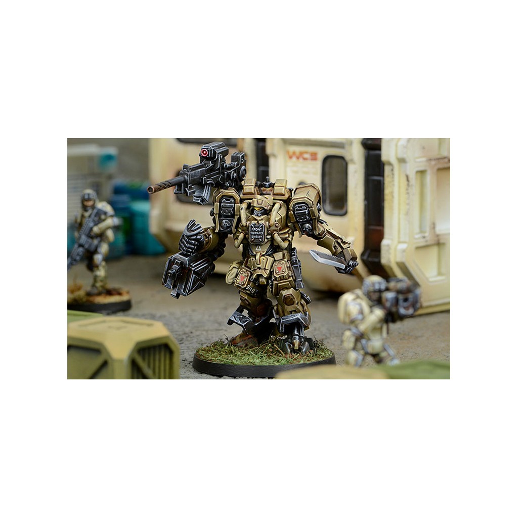 Infinity - Ariadna - Blackjacks, 10th Heavy Ranger Bat. (T2 Sniper Rifle)