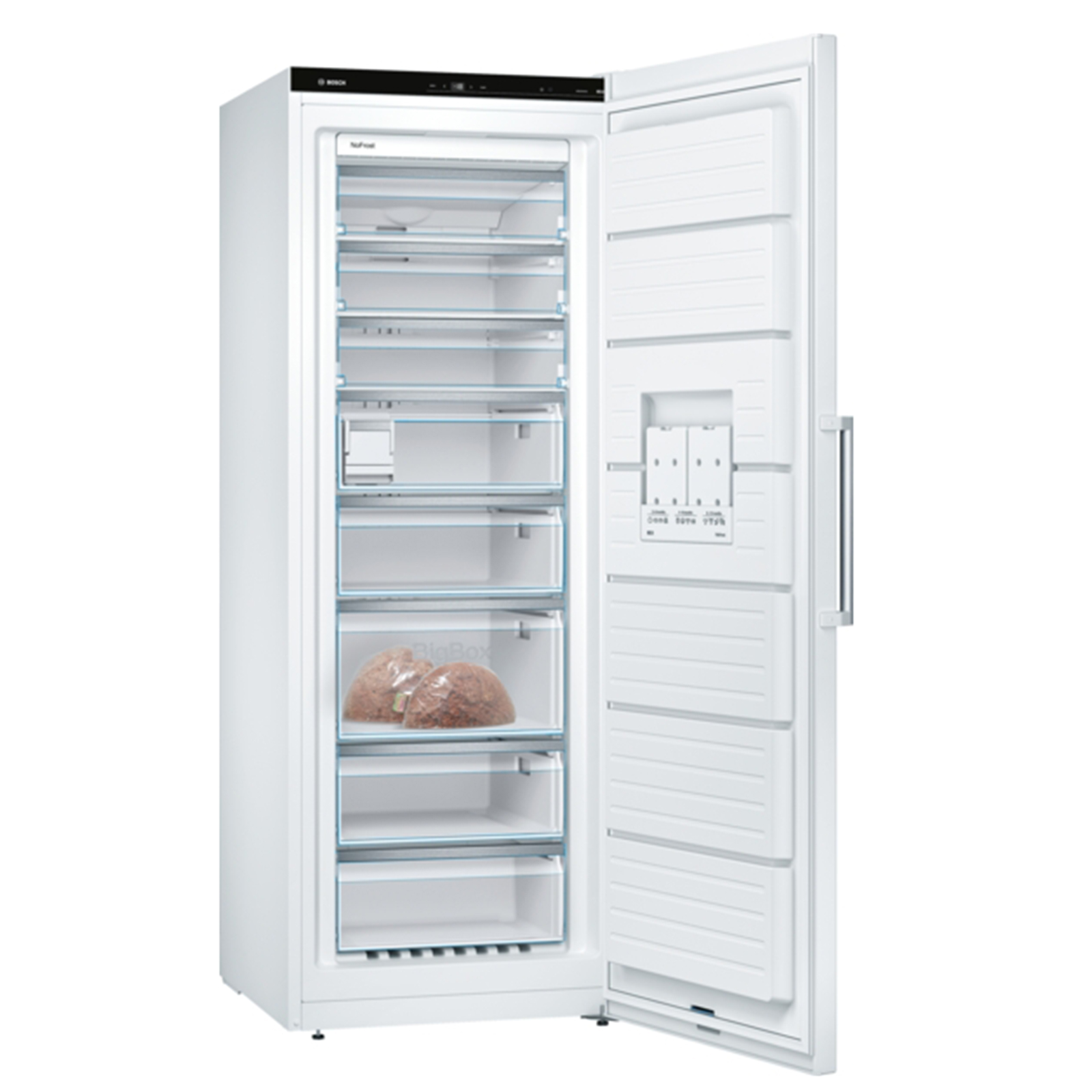 BOSCH Gefrierschrank GSN58AWCV - weiß - C