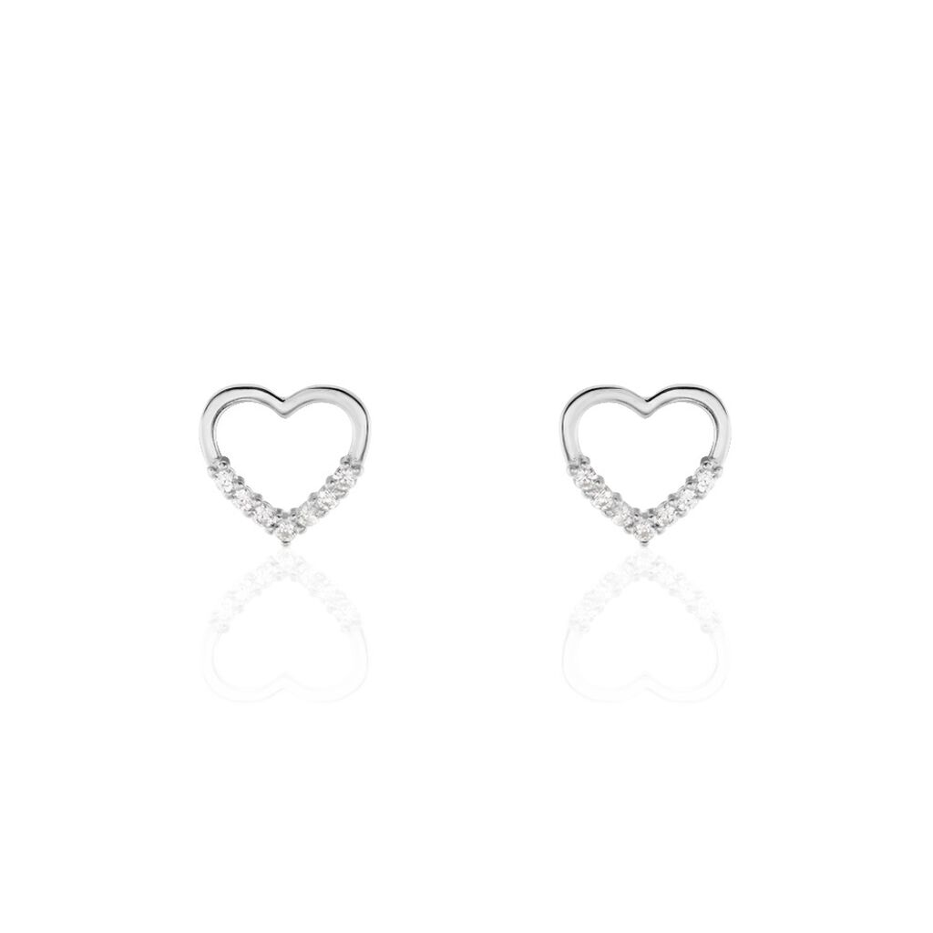 Boucles D'oreilles Puces Budenicus Argent Oxyde De Zirconium