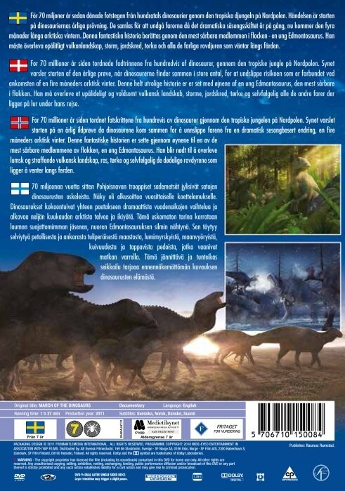March Of The Dinosaurs - DVD