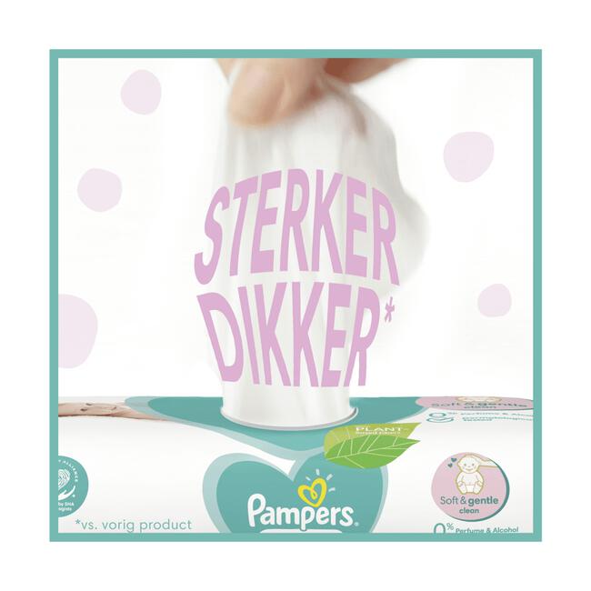 Pampers Sensitive Billendoekjes 52 Stuks
