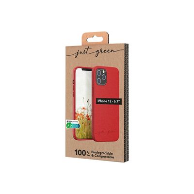 Just Green - coque de protection pour iPhone 12 Pro Max - red