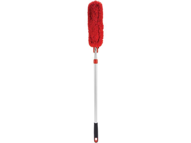 Oxo Good Grips Staubwedel mit Teleskopstiel Entfernt Staub im gesamten Wohnbereich