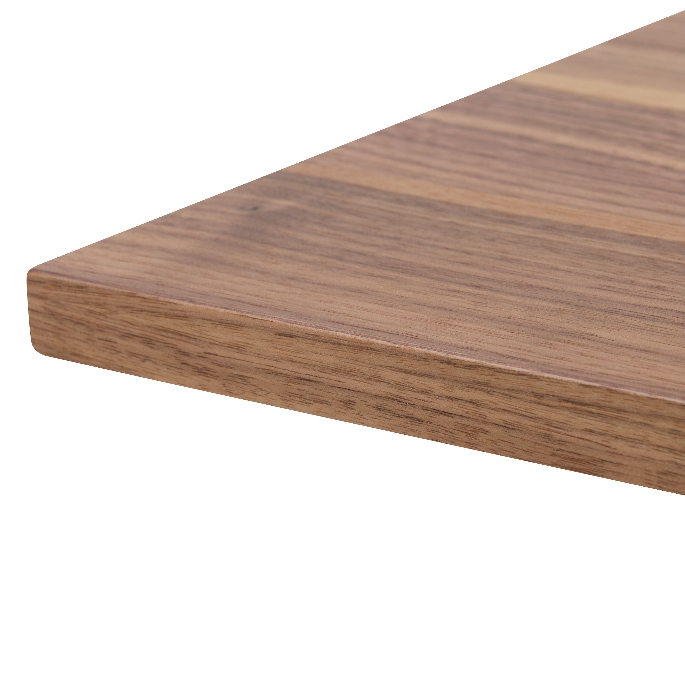 FLEXCUBE Schreibtisch - Nussbaum / B: 160.0 cm x T: 80.0 cm x H: 75.0 cm