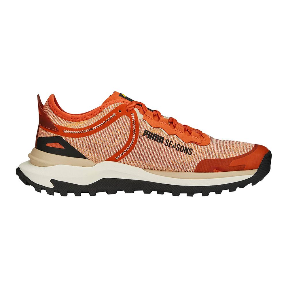 Puma VOYAGE NITRO 2 - Chaussures Trail Homme chili powder/puma black/fresh pear