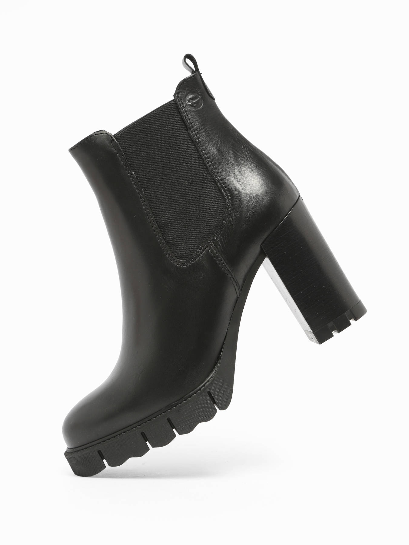 Bottines  talon en cuir TAMARIS