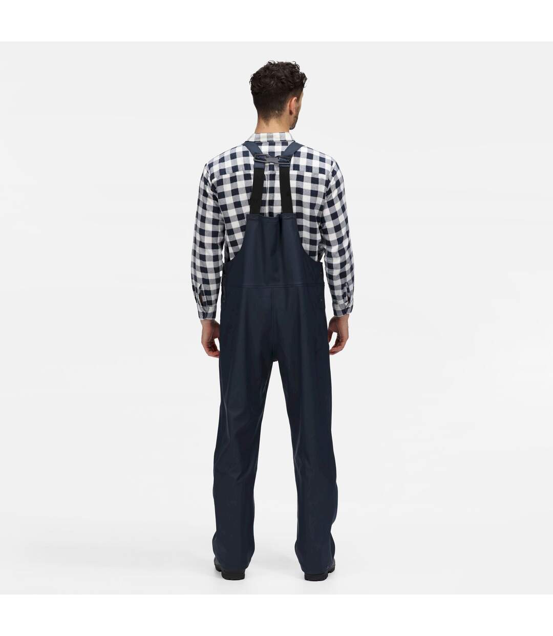 Regatta Pantalon à bretelles et à bretelles imperméable Stormflex pour hommes (Marine) - UTRG7197