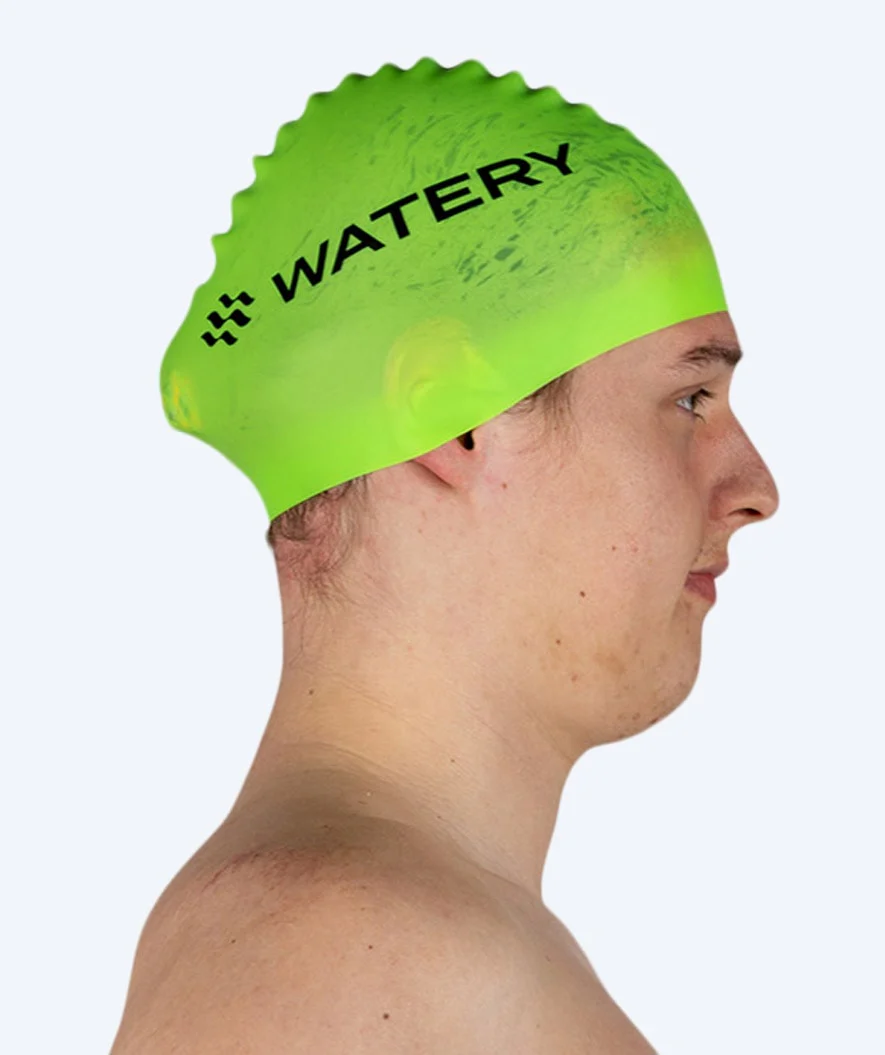 Watery badehætte (fra 10 år) - Signature - Fluo grøn