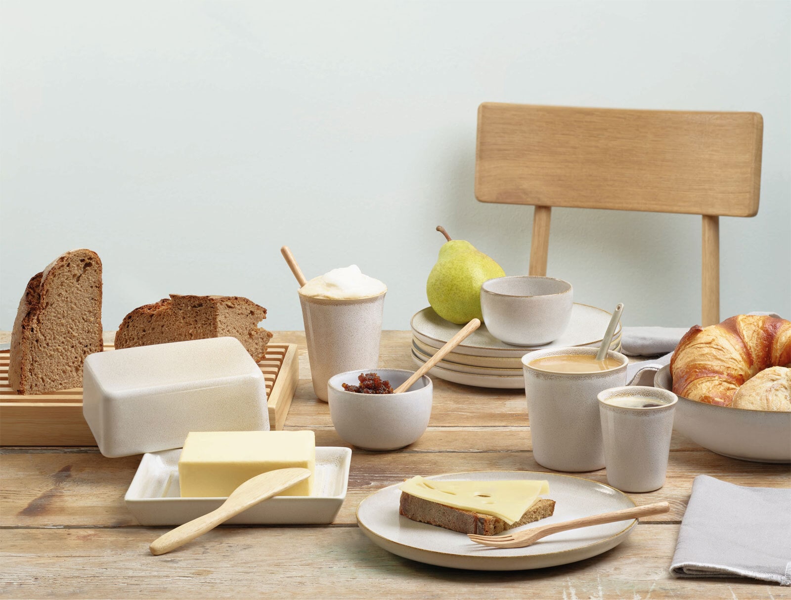 ASA Dessertteller SAISONS 6er Set - je 21 cm sandweiß
