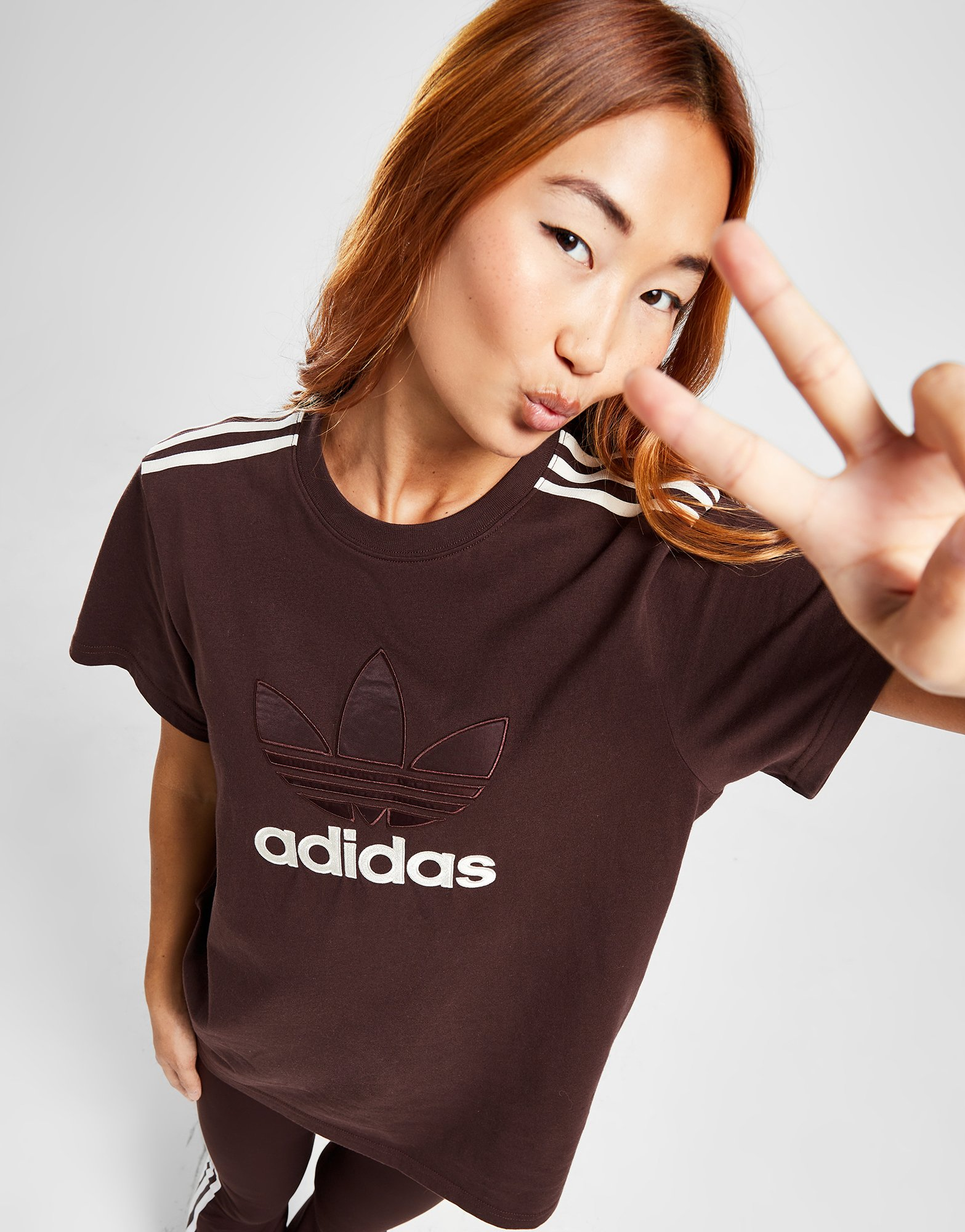 adidas Originals T-shirt Satin Femme