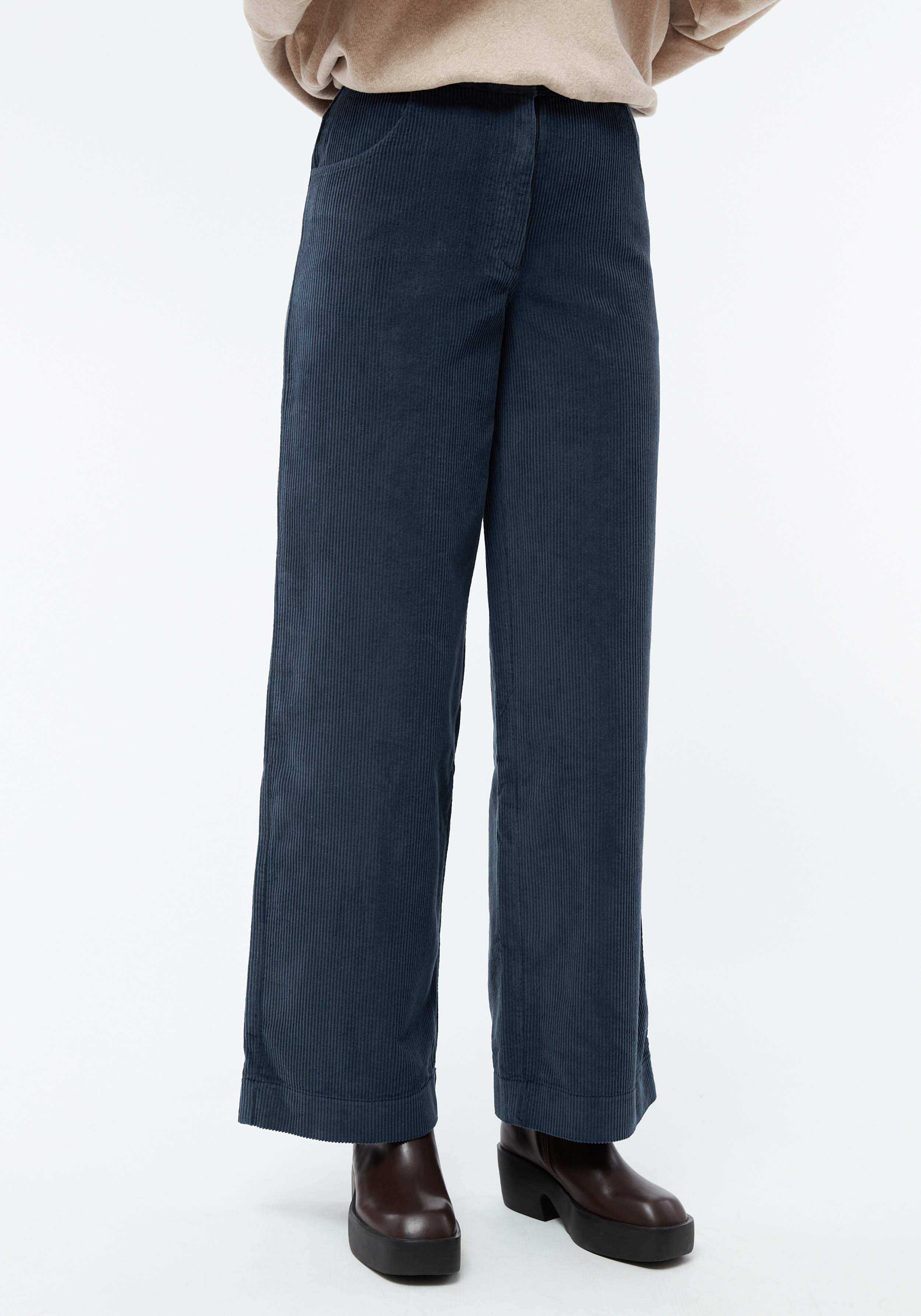 Givn Berlin Cord-Hose GBElena Midnight Blue