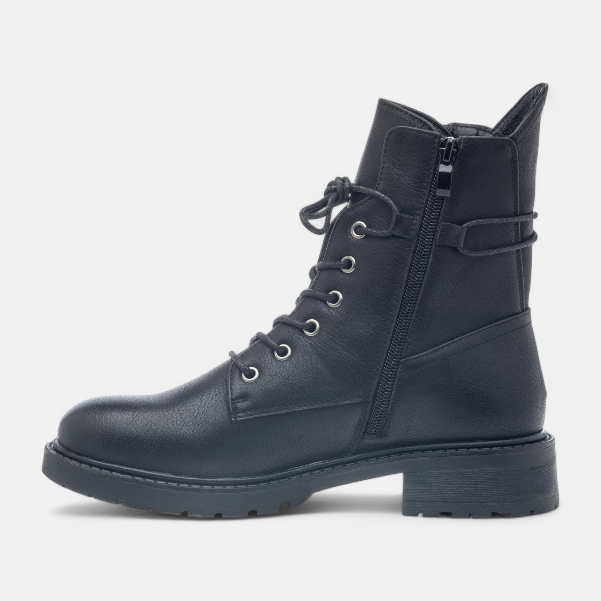 Bottines à lacets Femme noir