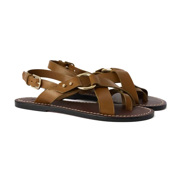 Soeur Sandales Florence Cuir | Bronze