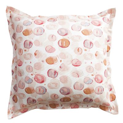Linge de lit flanelle motifs poudrés - BECQUET CRÉATION