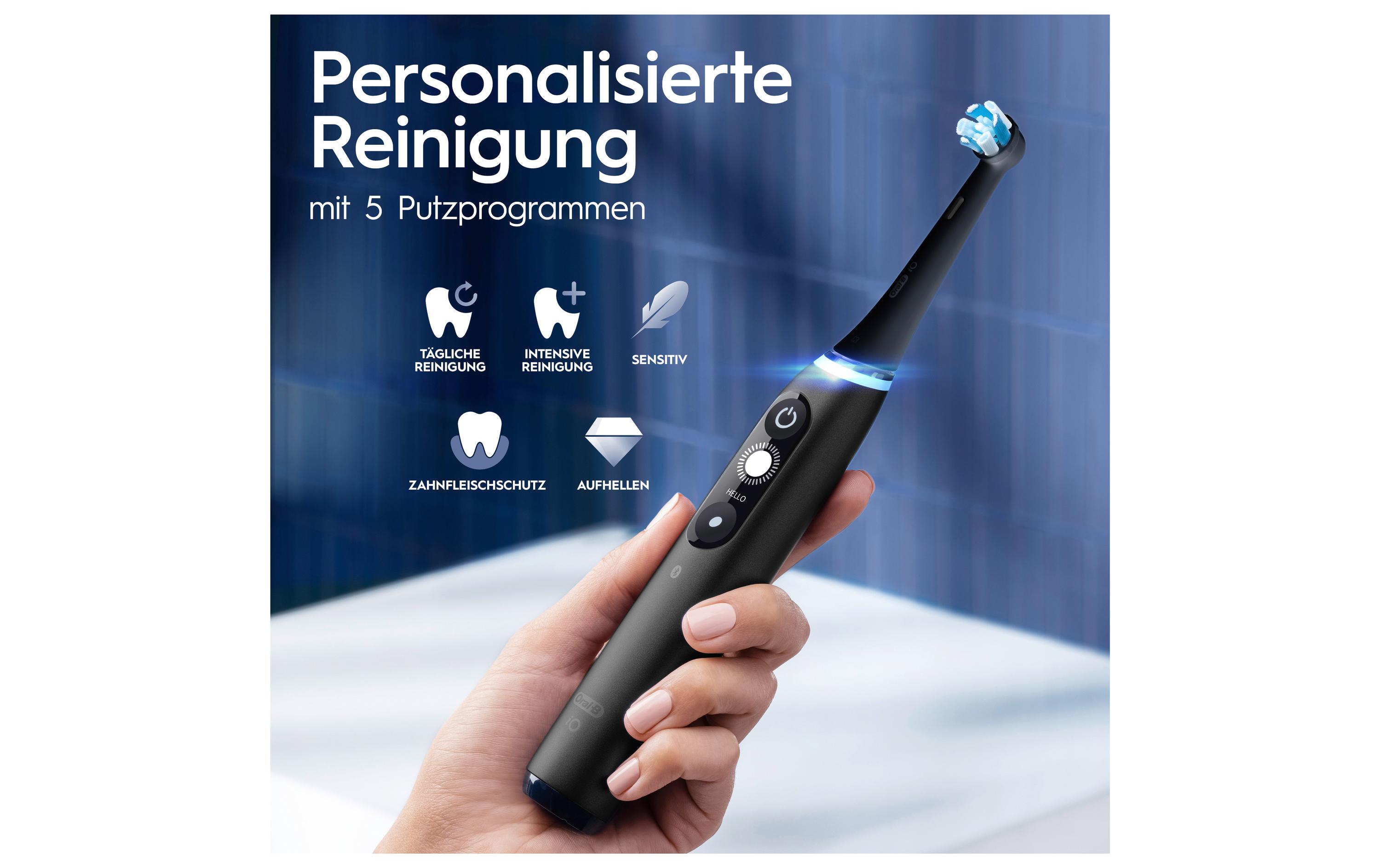 Mikrovibrationszahnbürste iO Series 7N Black Onyx<br>Elektrische Zahnbürste