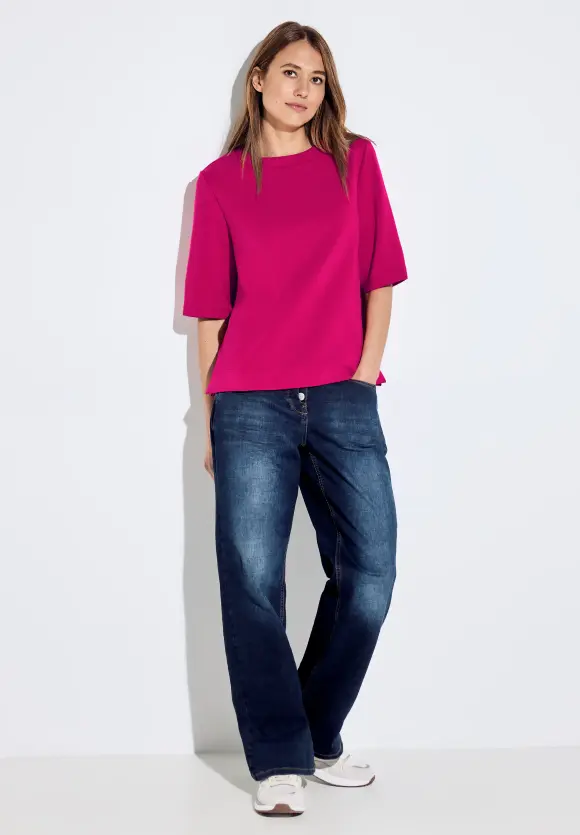 Kurzarm Sweatshirt - pink sorbet