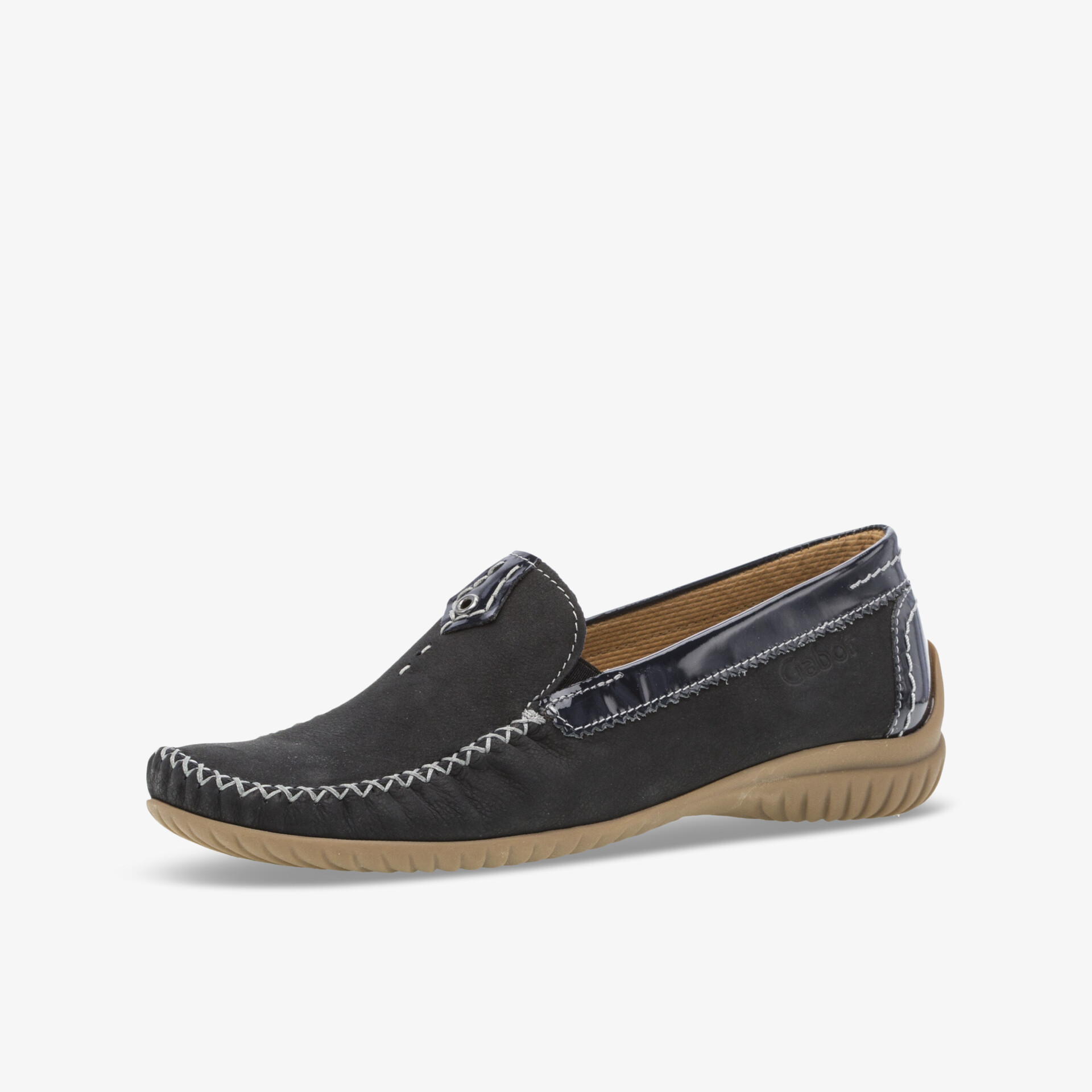 Gabor comfort Damen Slipper blau