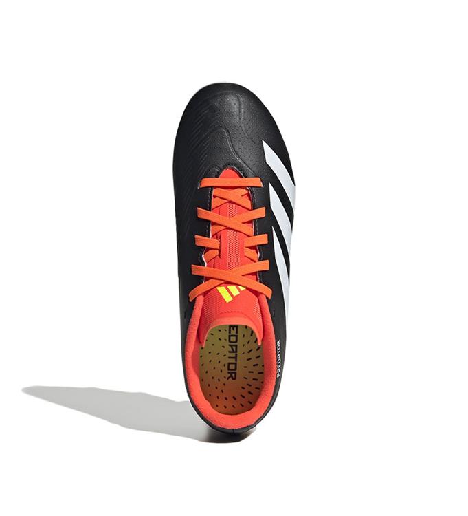 PREDATOR LEAGUE L FG J,CBLACK/ CBLACK-FTWWHT-SOLRED