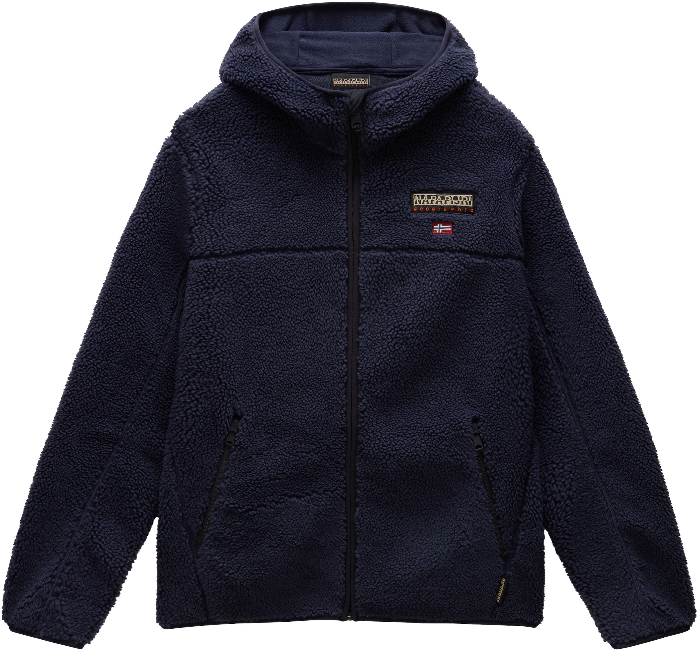 Napapijri Fleecejacke »TYNIK« mit Kapuze