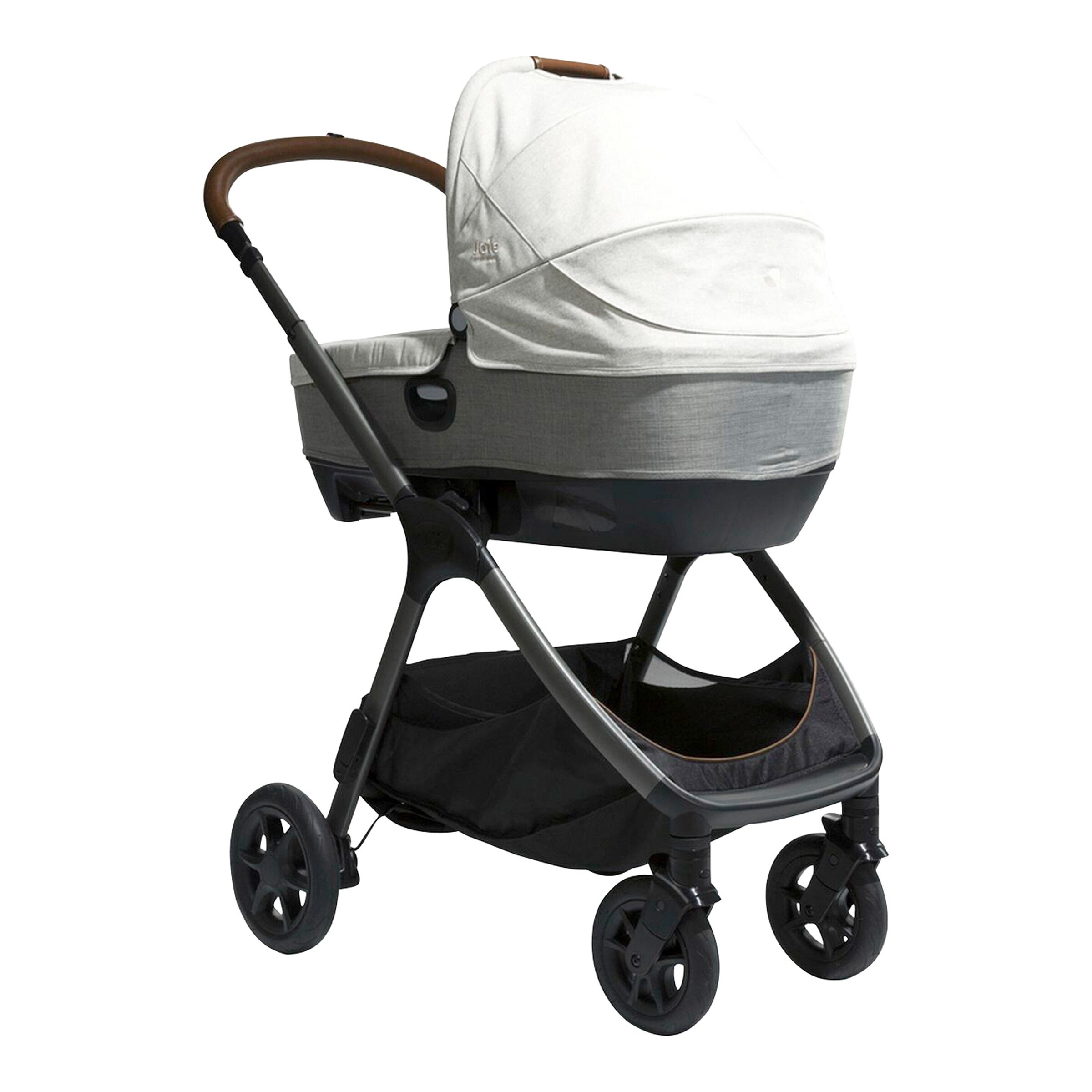 Joie - signature Babyschale und Tragewanne Calmi R129 für Aeria, Finiti oyster