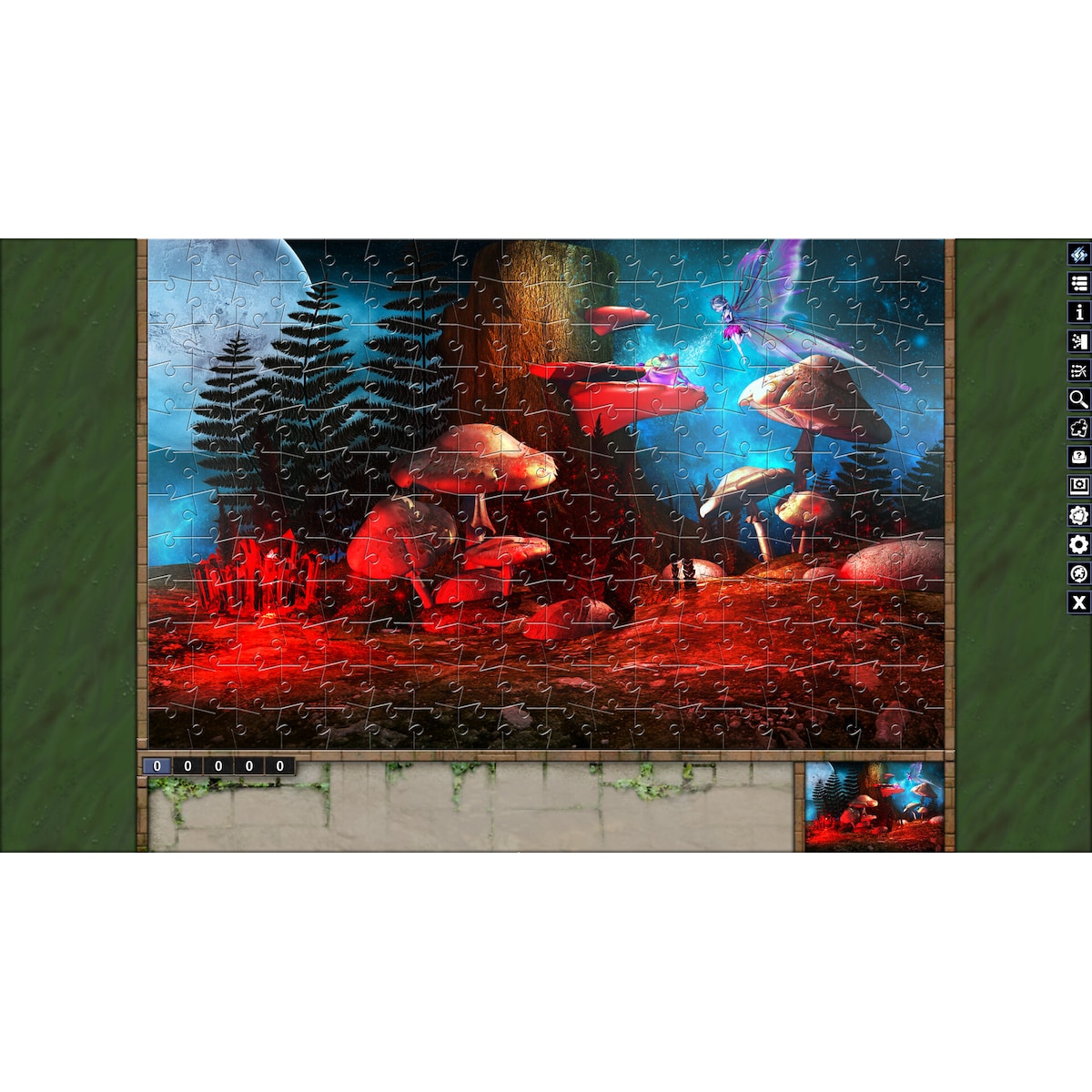 Pixel Puzzles Illustrations & Anime - Jigsaw pack: Fairies - PC Window