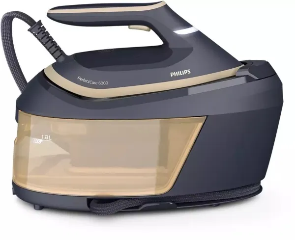 Philips PerfectCare 6000 Series PSG6066 - Dampstrygejern med automatisk afbrydelse - såleplade: SteamGlide Advanced - 2400 W