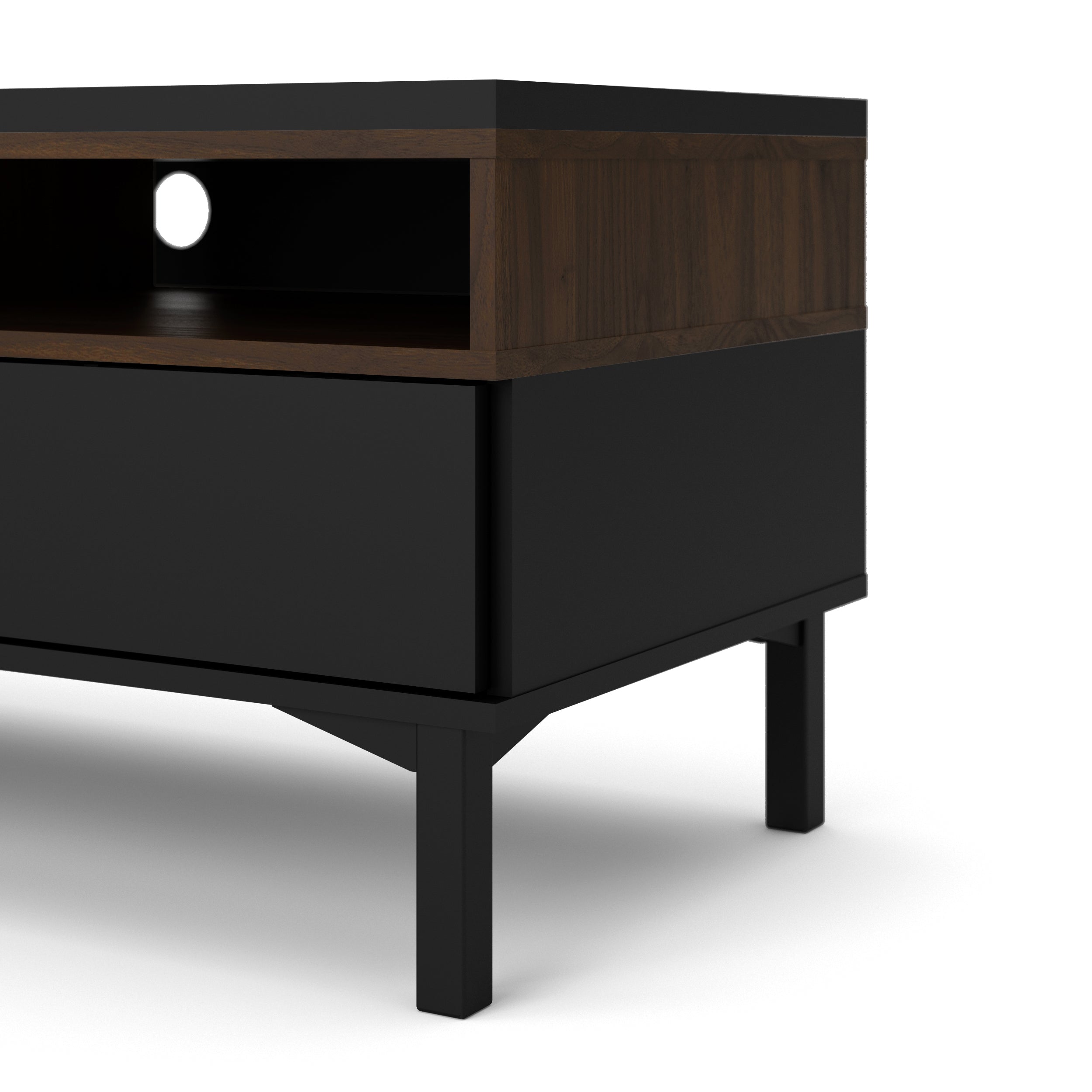 by fonQ basic Nook Tv-meubel - Zwart