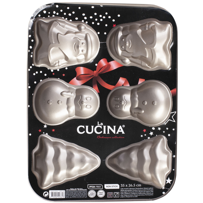 Kuchenform - Weihnachten - ca. 35 x 26,5 cm