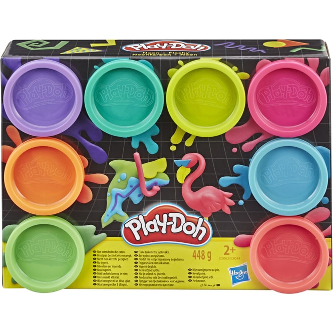 Play-Doh - 8er Pack Knete - Neon