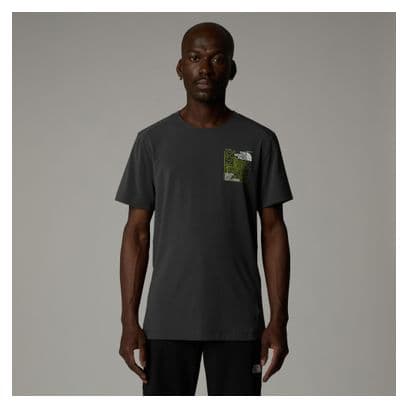 T-Shirt Manches Courtes The North Face Lightning Graphic Gris