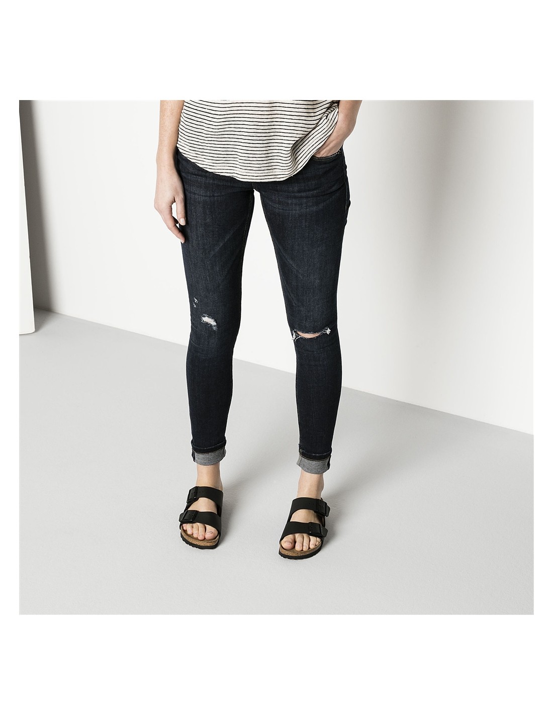 birkenstock Mules mixte Arizona cuir noir