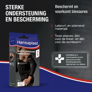 Hansaplast Sportcompressie Armsleeves 1ST