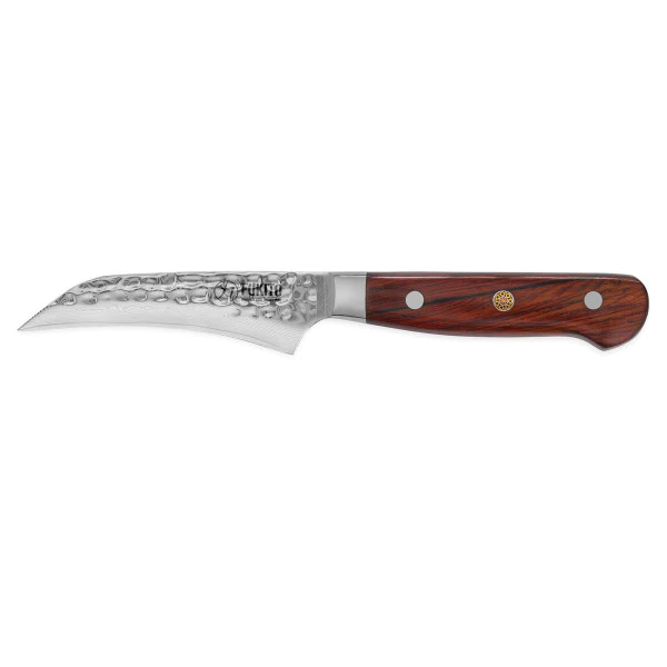 Couteau Fukito Rosewood Damas modèle bec d'oiseau 9cm Fukito