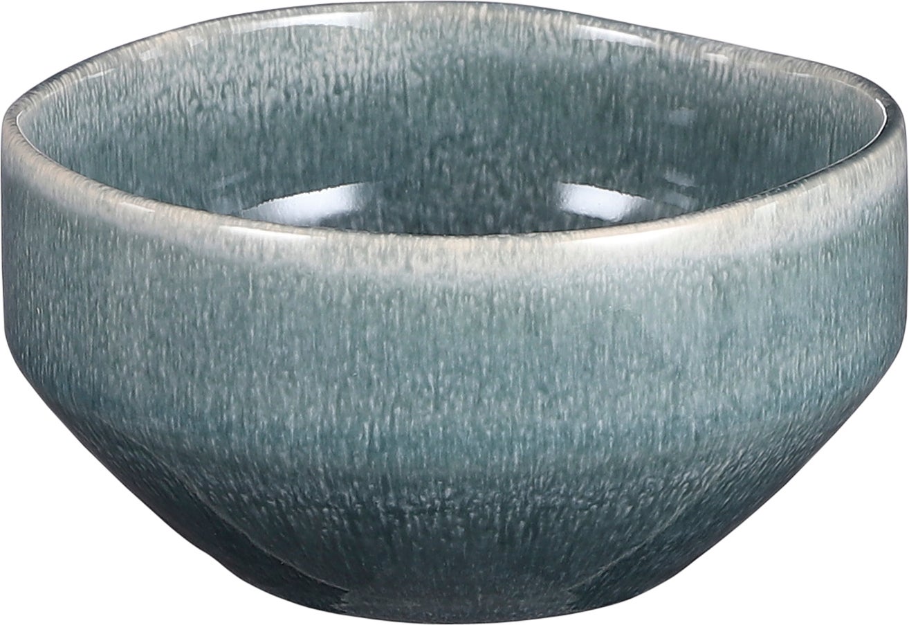 Mica Decorations schaal Rhea blauw D 12,5 H 6,5 cm