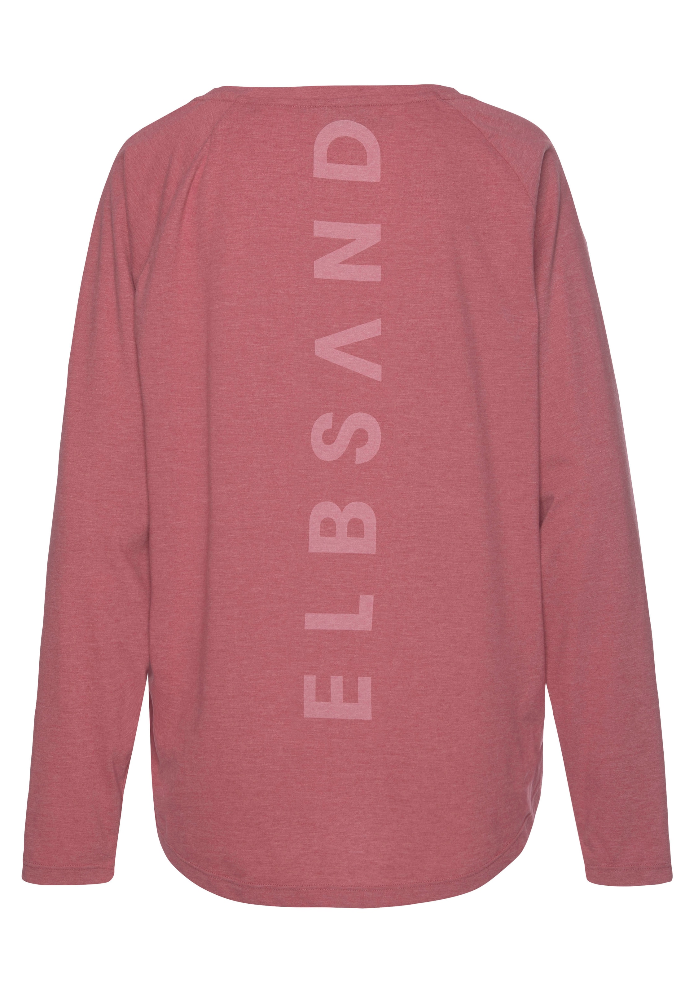 Elbsand Longsleeve »Tira« mit Logodruck hinten, Langarmshirt, sportlich-casual