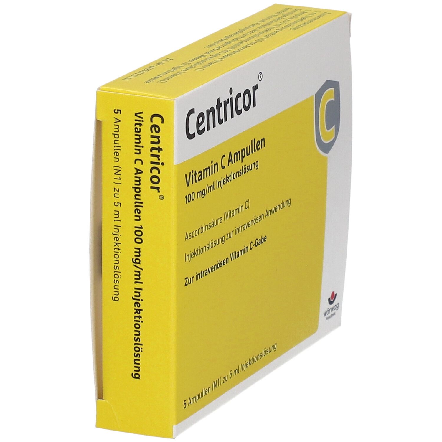 Centricor® Vitamin C Ampullen 100 mg/ml Injektionslösung