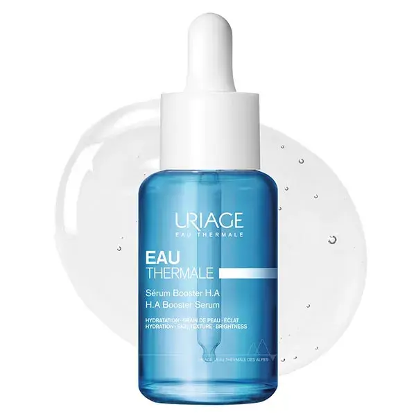 Sérum Uriage Thermal Water Booster com Ácido Hialurônico, Hidratante, Suavizante e Preenchedor 30ml