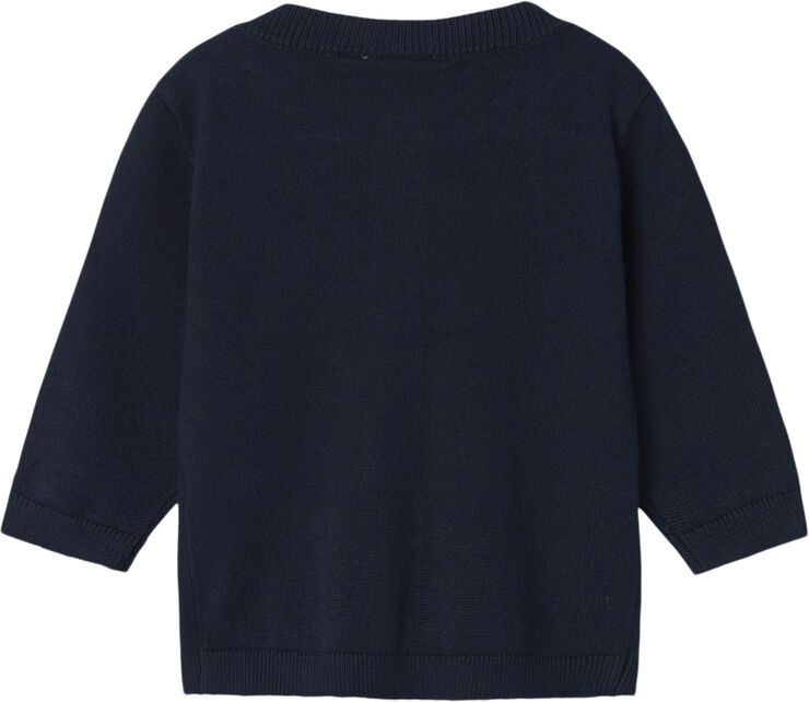 Name It NBMRASOMME LS KNIT CARD Blå
