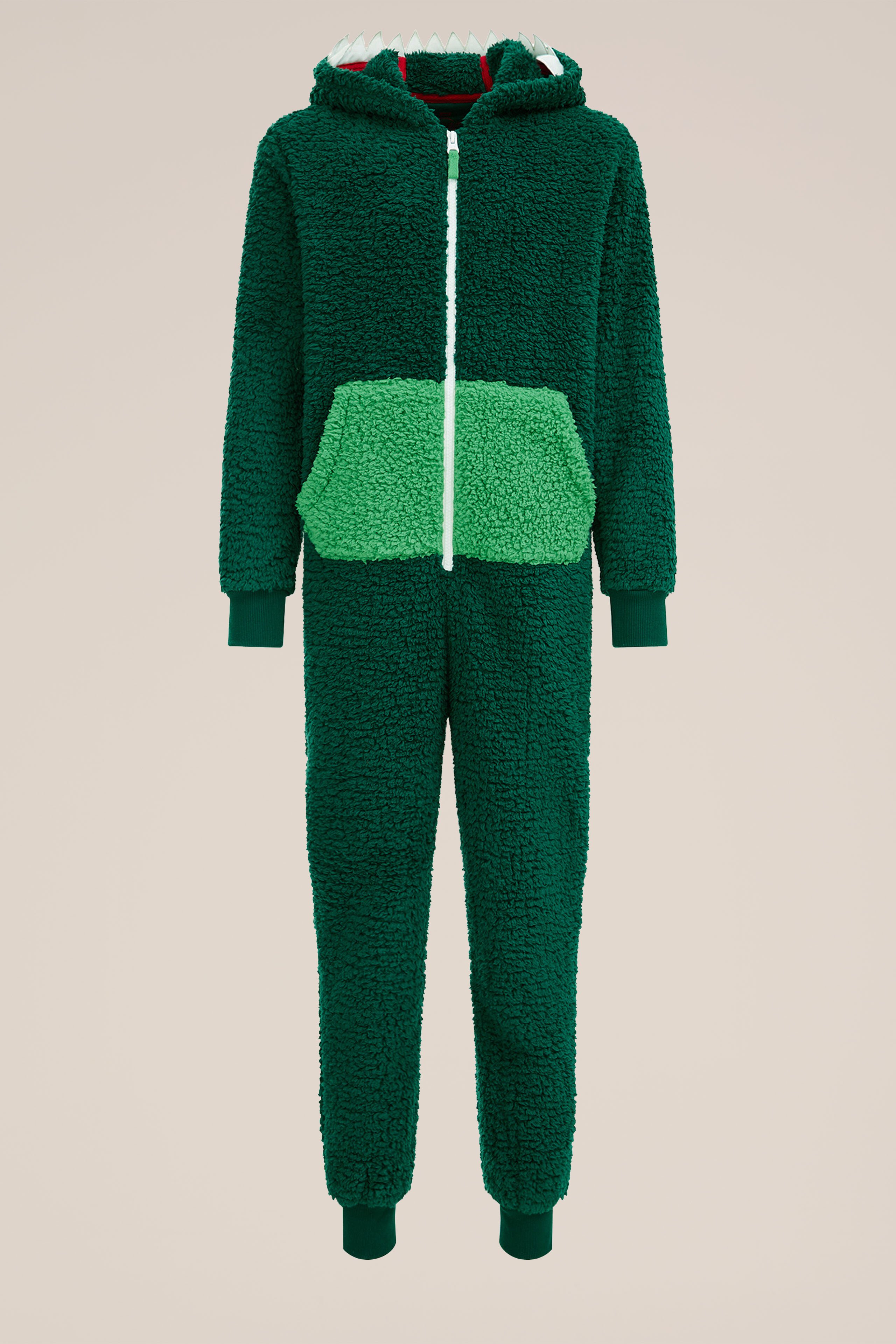 Jongens dino onesie WE Fashion Groen