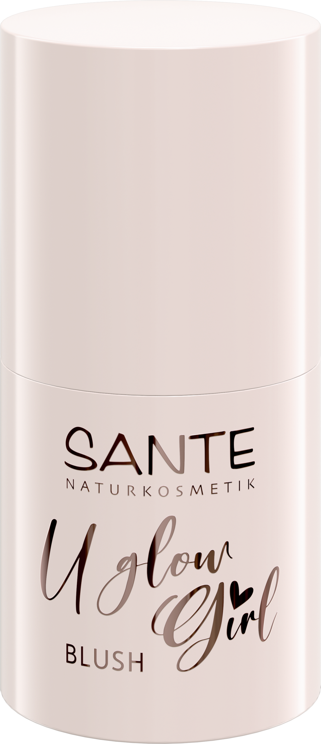 Santé naturally.  U Glow Girl Blush Stick, 01 Peach (vegan) (6 g)