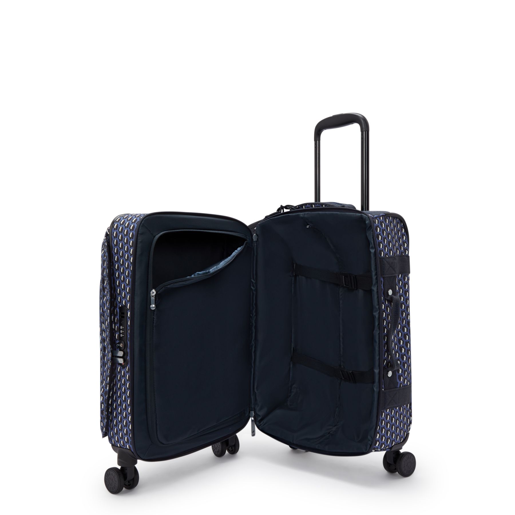 SPONTANEOUS S Valise cabine à 4 roues - 3D K Blue