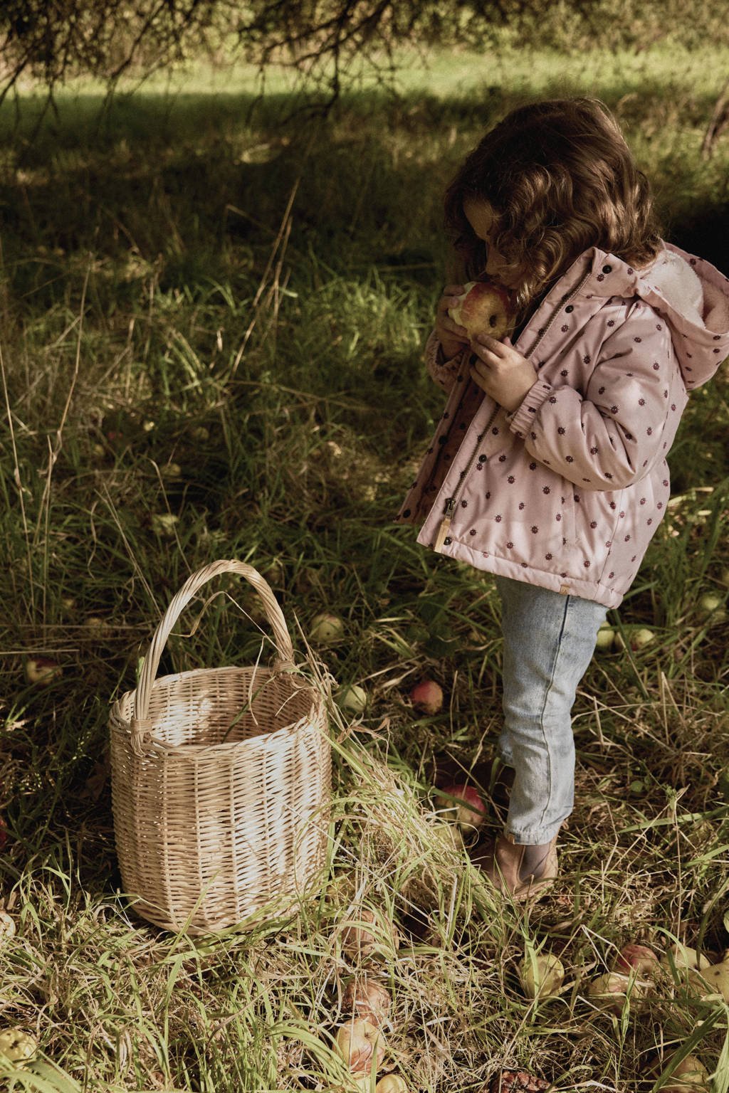 LIL' ATELIER MINI winterjas roze