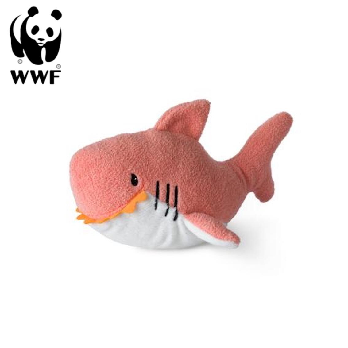 WWF Cub Club - Stevie derHai (pink, 20cm) für Kleinkinder Kuscheltier Stofftier
