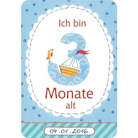 Coppenrath Verlag Glücksmomente - Babys erstes Jahr (33 Fotokarten)