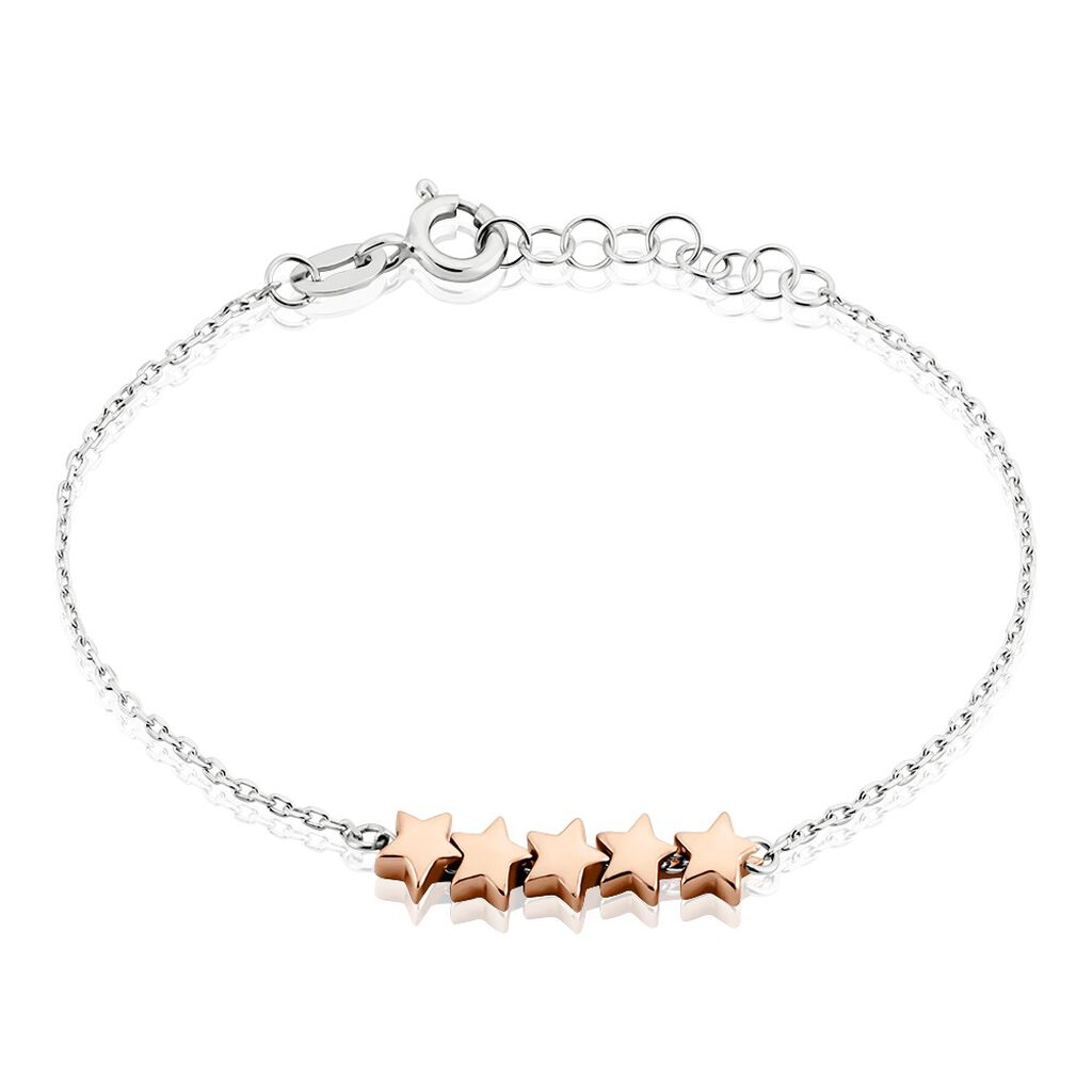 Bracelet Argent Bicolore Manya