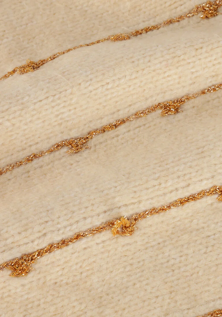 SILVIAN HEACH creme silvian heach sweater sweater kuina