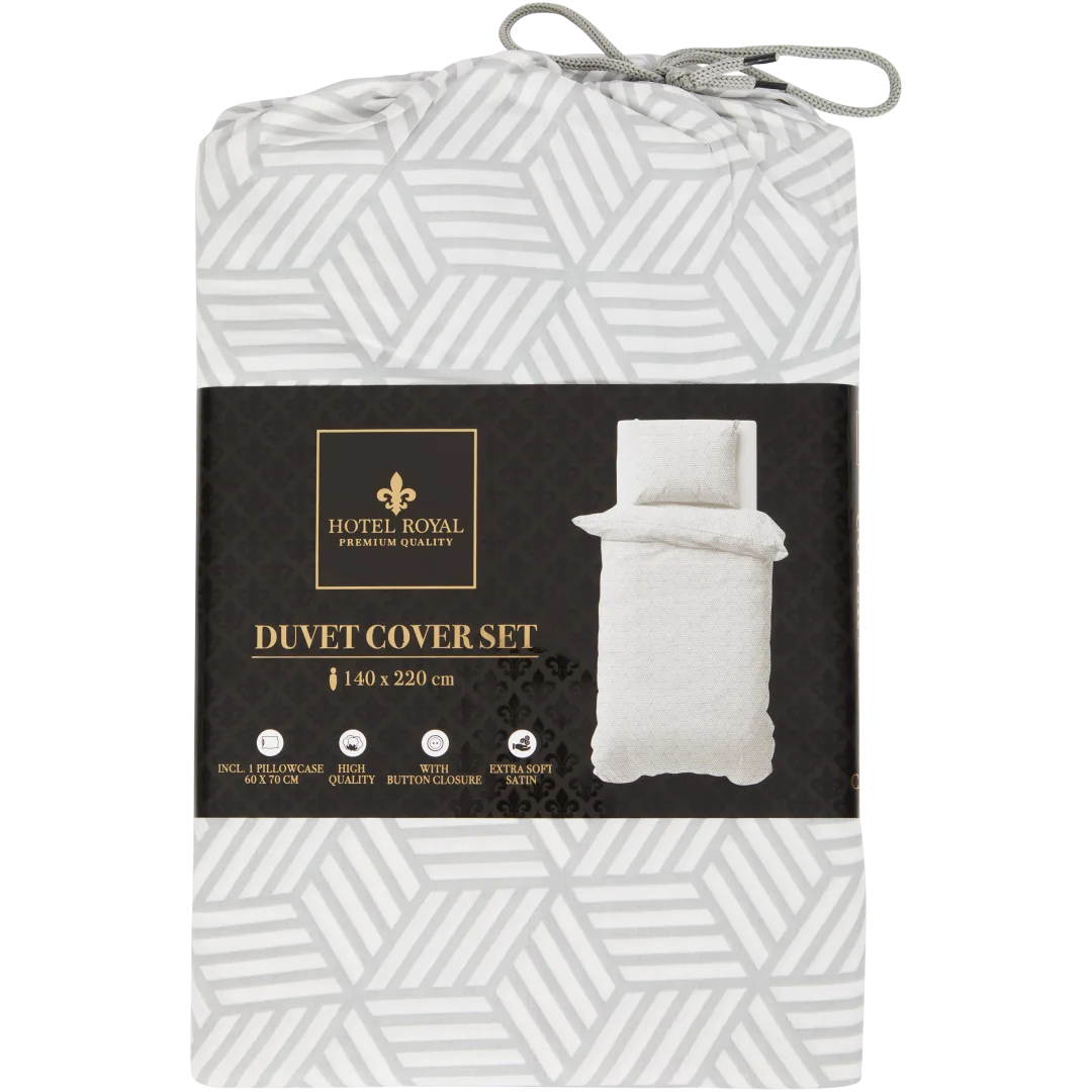 Hotel Royal dekbedovertrek 140 x 220 cm | diverse varianten
